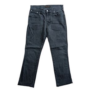 Nudie Jeans Co Men's Charcoal Grey Skinny Jeans Size 30x34